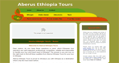 Desktop Screenshot of aberusethiopiatours.com